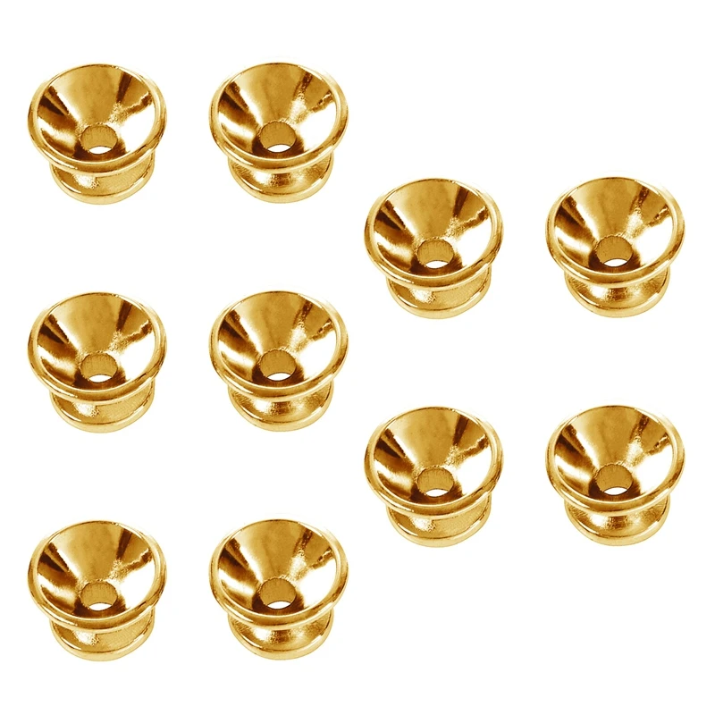 

_ X электрическая акустическая гитара Бас ремень Кнопка Винт Блокировка штыри колышки колодки золотой