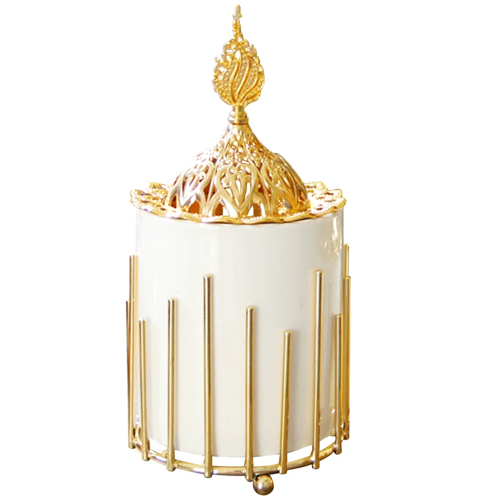 

Metal Burner Burner Metal Holder Aromatherapy Stove Decoration Lotus Xmas Aroma Stove Holder Adornment