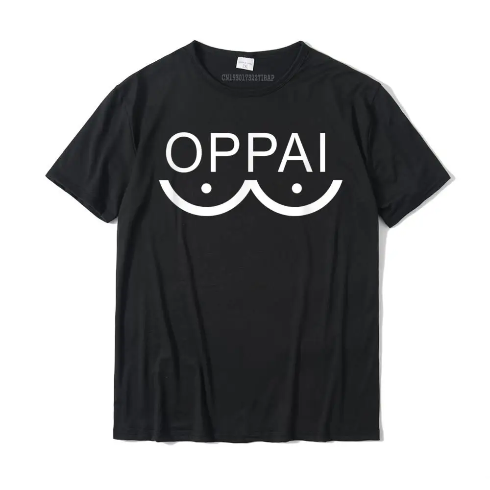 

Oppai T-Shirt T Shirts Tops Shirt Classic Cotton Normal Summer Men Harajuku Christmas Tees Clothing Shirt