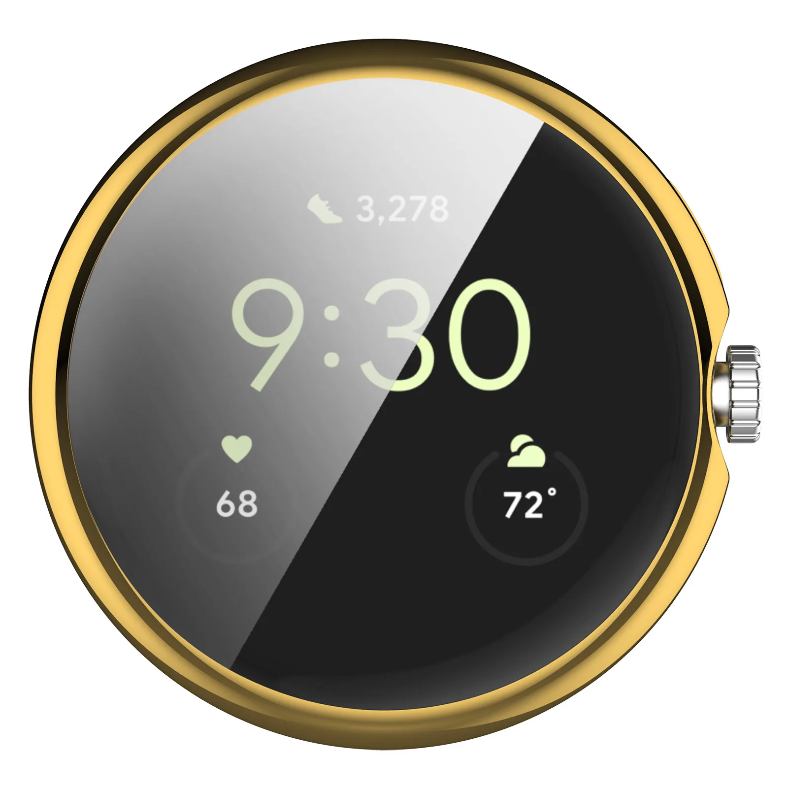 100pcs/lot Soft TPU Full Cover Case For Google Pixel Watch Cover Screen Protector Bumper Shell For Google Pixel Watch 2022