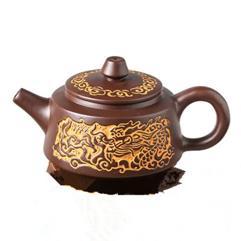 

Yixing Filter Purple Sand Pot Pure Handmade Antique Bronze Teapot Teacup Ceramic Kung Fu Etiquette Tea Set