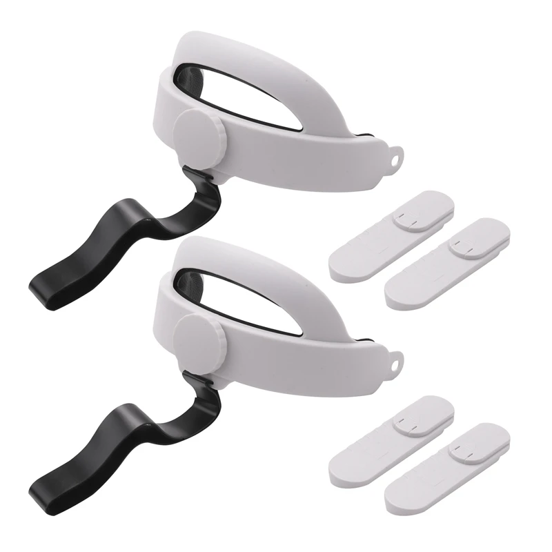 

Ободок виртуальной реальности для Oculus Quest 2, для элитного ремешка, регулируемая заводная ручка, нескользящий головной ремень, аксессуары виртуальной реальности