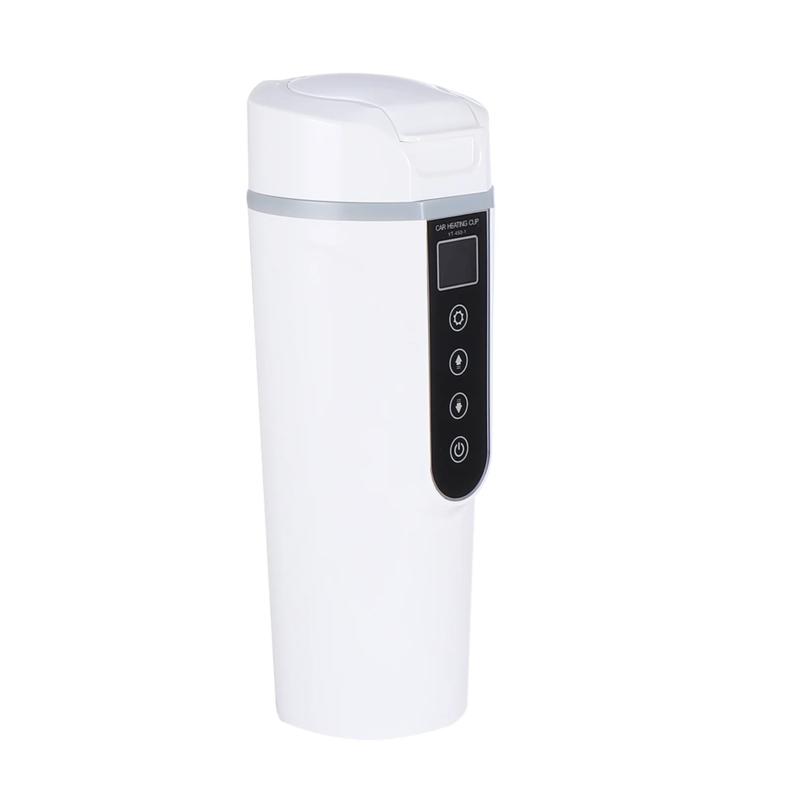 

Cup Car Mug Heated Tumbler Electric Water Kettle Travel Display Temperature Cold Hot Warm Coffee Drinking Thermal Tea Heater