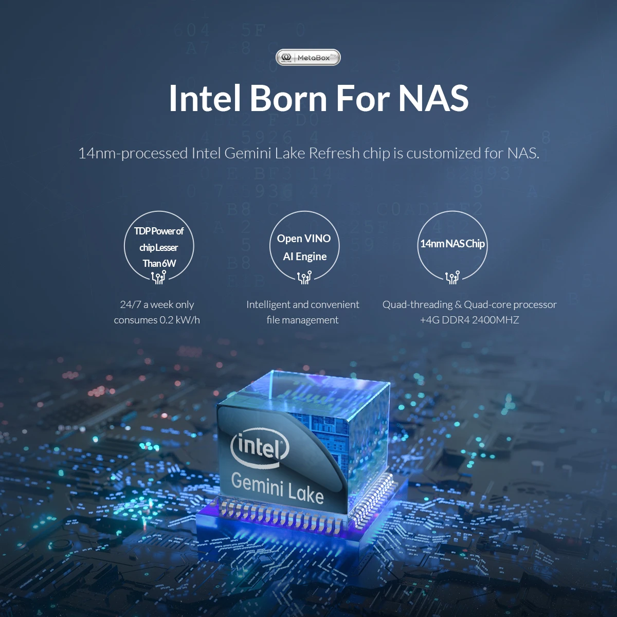 Сервер ORICO NAS 2 отсека частный облачный для дома Двухъядерный процессор Intel 6 ГГц