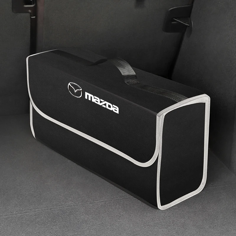 Ящик для хранения в багажник автомобиля складной органайзер из войлочной ткани