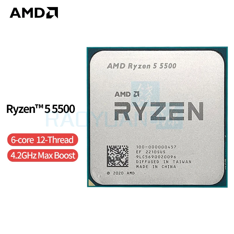 Купить Процессор AMD Ryzen 5 5500 OEM в интернет-магазине DNS.  Характеристики, цена AMD Ryzen 5 5500
