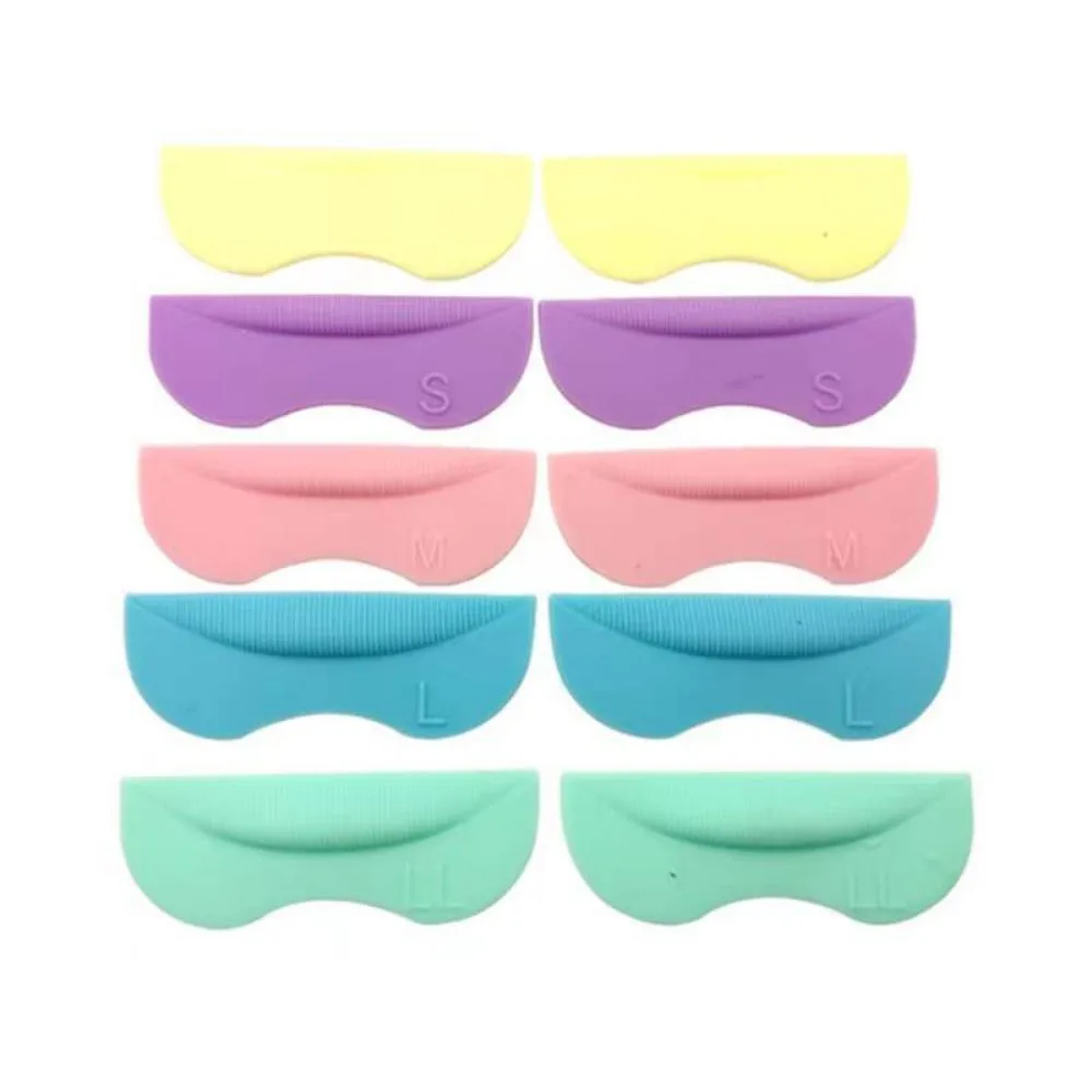 

5Pairs New Makeup Women Lashes Rods Shield Beauty Tool Eyelash Perm Pad 3D Eyelash Curler Applicator Tool