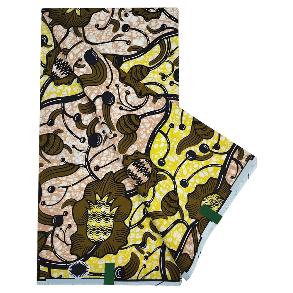 100% хлопок в нигерийском стиле настоящая супер ткань Настоящая Африканская