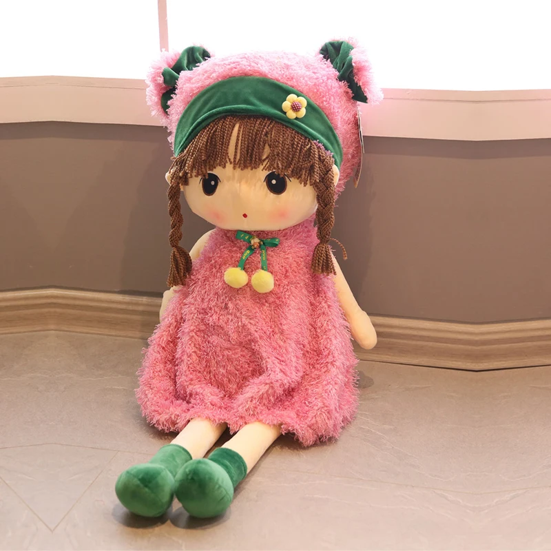 

Soft Rag Dolls for Boys Girls 40cm 60cm cute Plush toy Baby Doll Washable Fabric Stuffed Cuddle Companion Toy