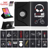 case for samsung galaxy tab a8 10 5tab a 10 1 2019 360 rotating tablet tab s6 litetab a7 10 4 anti vibration leather cover