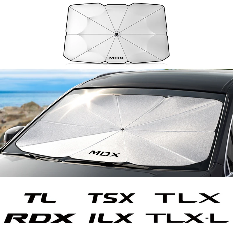 

Складной солнцезащитный зонт для лобового стекла автомобиля, Солнцезащитный зонт для Acura CDX ILX MDX NSX RDX RL RLX TL X TLX-L TSX ZDX, автомобильные аксессуары