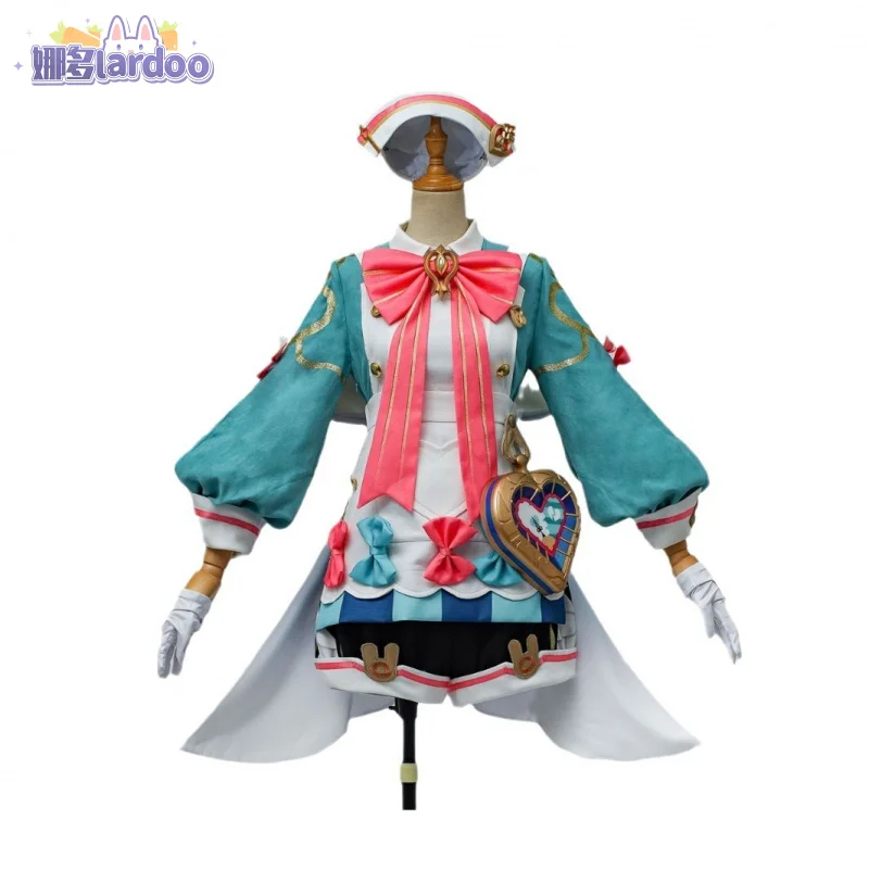 Женское платье для косплея Genshin Impact Sigewinne костюм униформа игры в искусственном