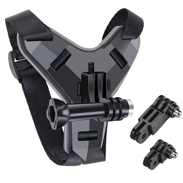 

Dron Helmet Strap Mount For Gopro Hero 9 8 7 6 5 4 3 Motorcycle Yi Action Sports Camera Mount Full Face Holder Accessories