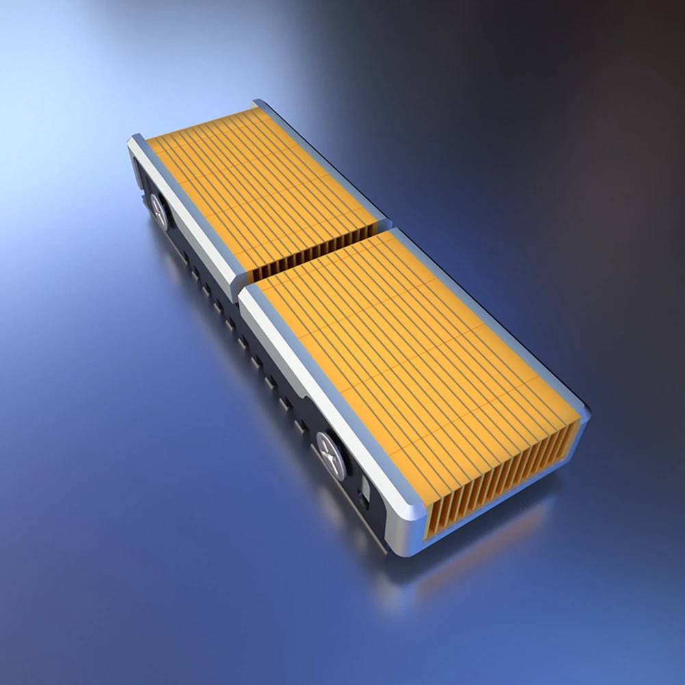 

Heat Dissipation Cooling Heatsink Solid State M.2 SSD Heat Cooling Radiator Hard Drive Thermal Pad Kit