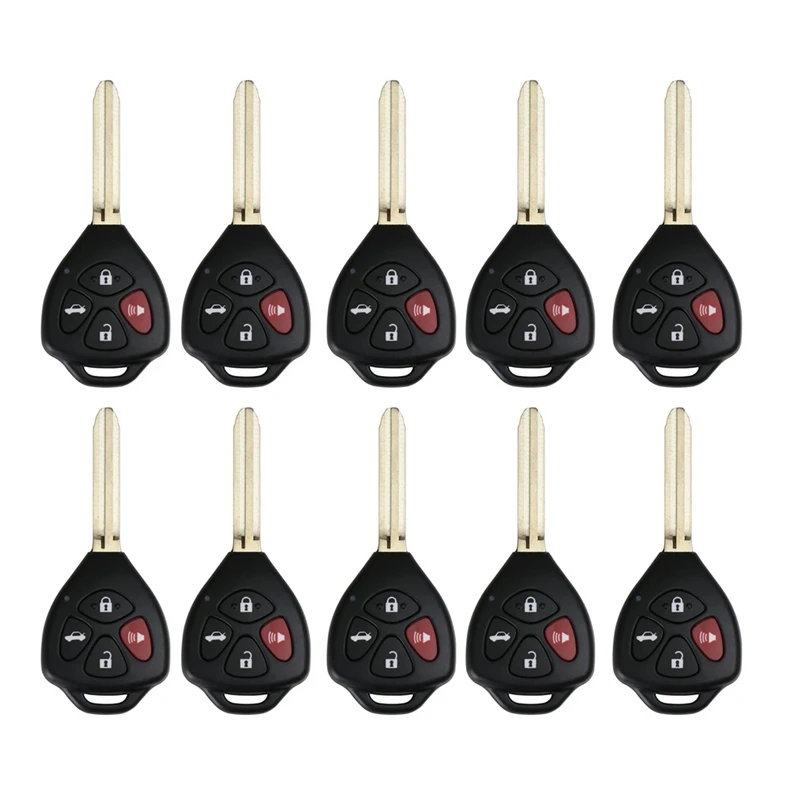 

5Pcs/Lot XKTO02EN Wired Remote Key Universal 4 Buttons Key Tool Max VVDI2 Mini Key For Toyota Ford Style English Version