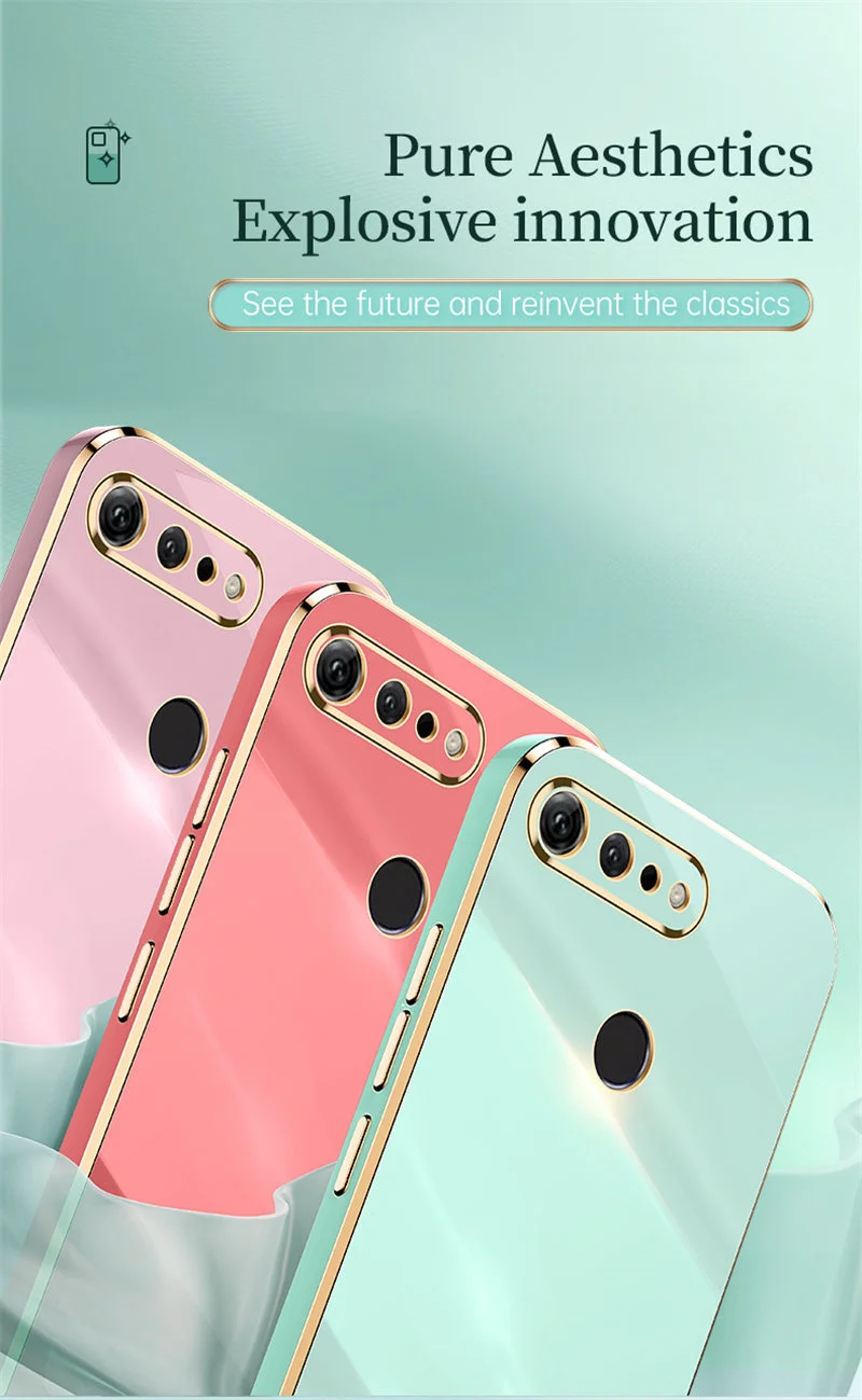 Honor View 20 View20 PCT L29 чехол 6D силиконовая Мягкая задняя крышка из ТПУ для