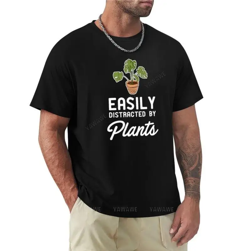 

Футболка мужская оверсайз с принтом растений, винтажная одежда с животным принтом, белая рубашка с принтом