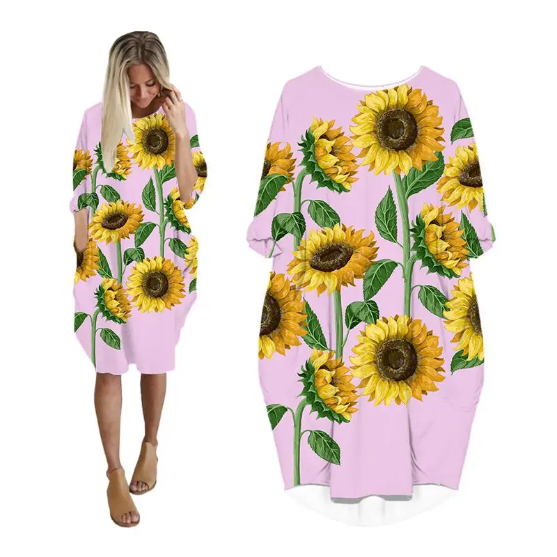 

Повседневные платья-миди для женщин, Рождественская уличная одежда, модная женская одежда с длинным рукавом, одежда больших размеров, женск...