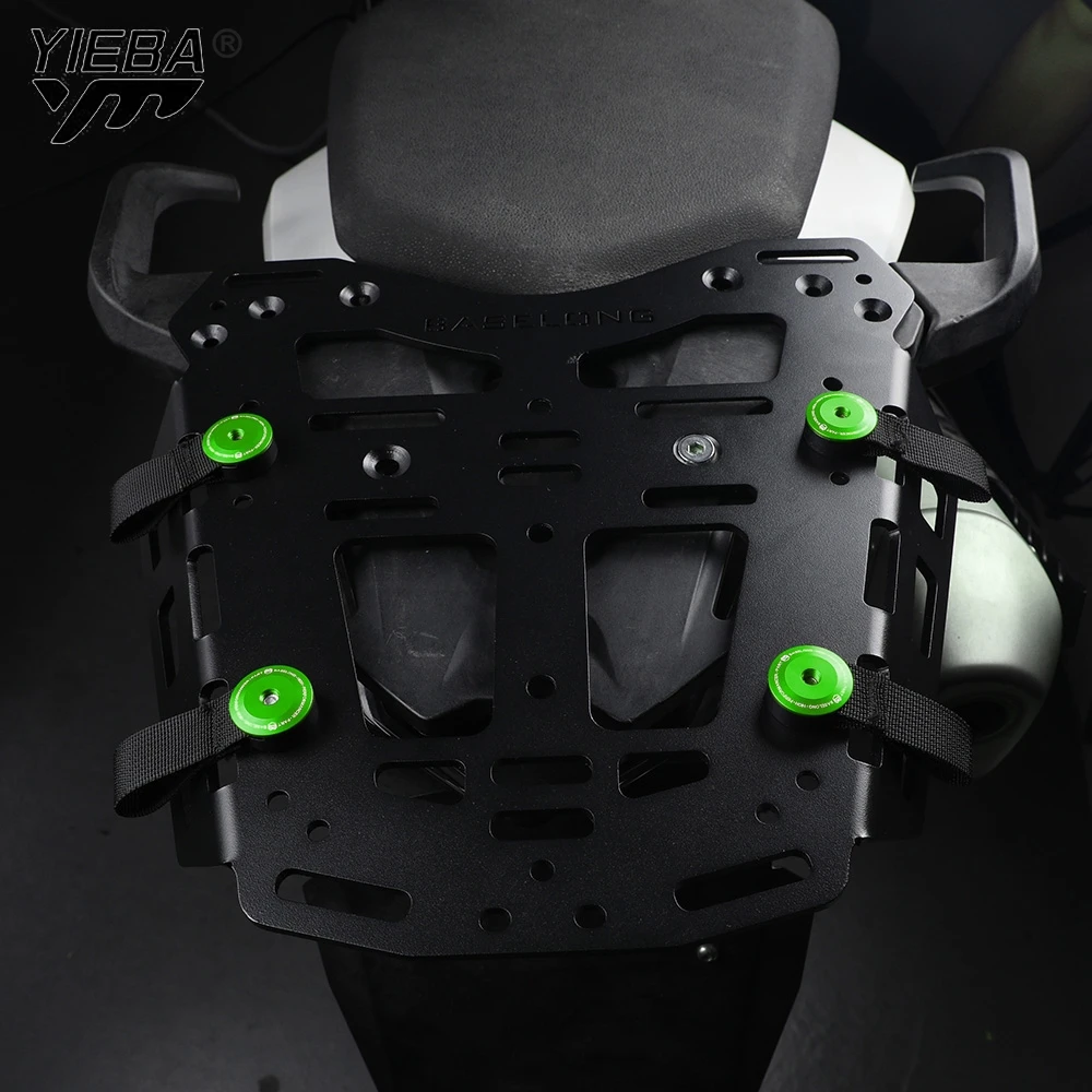 Задняя багажная стойка с болтом M6 сумки без ракеток обвязочные петли для KAWASAKI Z750R