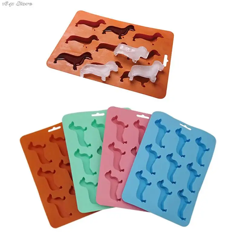 

Новинка, 1 шт., 3D форма в виде таксы, искусственного льда для пива, искусственная форма, сделай сам, помадка, выпечка, инструменты для украшения, Прямая поставка