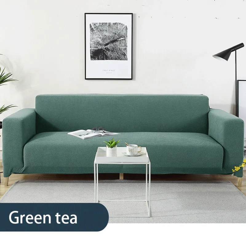 

Non slip L shape Sofa Cover for Universal Sofas Living room Slipcover Sectional Couh Covers for 1/2/3/4 Seater Slipcover Need 2