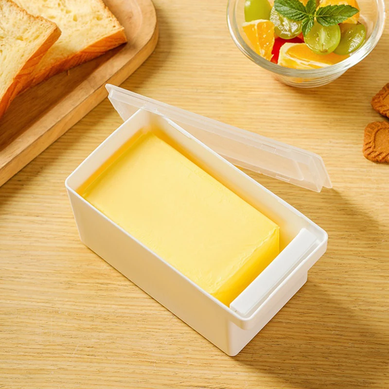 Блюдо Для Масла С Крышкой Коробка Сохранения Свежести Резак Сыра Столешница