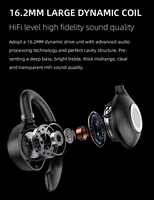 bluetooth 5 3 earphones hifi stereo bass wireless headphones open ear for sport running earbuds noise cancelling gaming headset