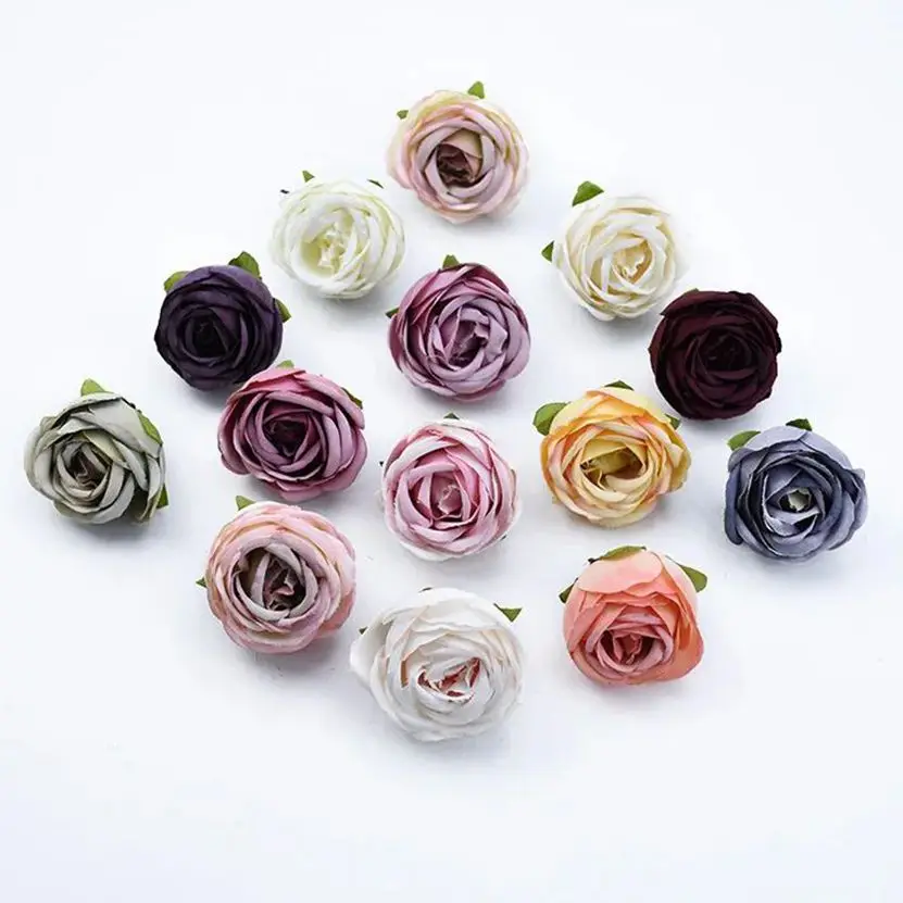 Искусственные цветы шелковые 50/100 шт