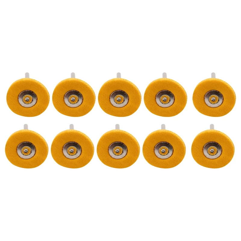 

1/8Inch Yellow Cotton Cloth Polishing Buffing Wheel for Dremel Polishing Kit - Polishing Wheel or Silver Polish Wheel