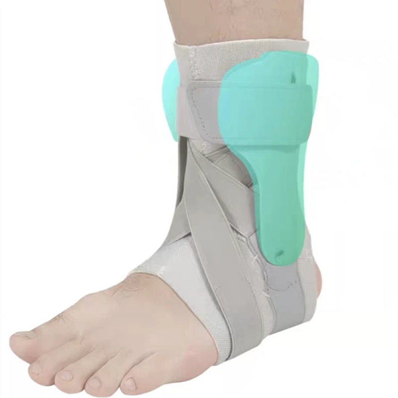 

1PCS Ankle Support Sprain Ankle Brace Lace Up Adjustable Compression Sleeve Gym Relief Pain Foot Stabilizer Protector Foot Guard