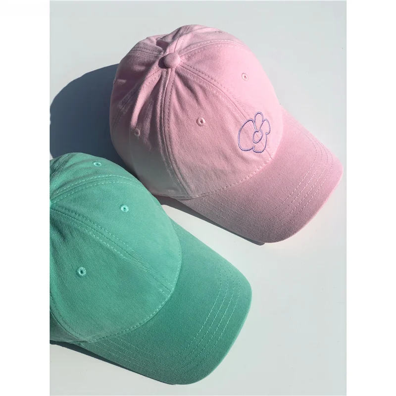 One Little Flowers ~ весна-лето новая повседневная универсальная корейская шляпа с полями