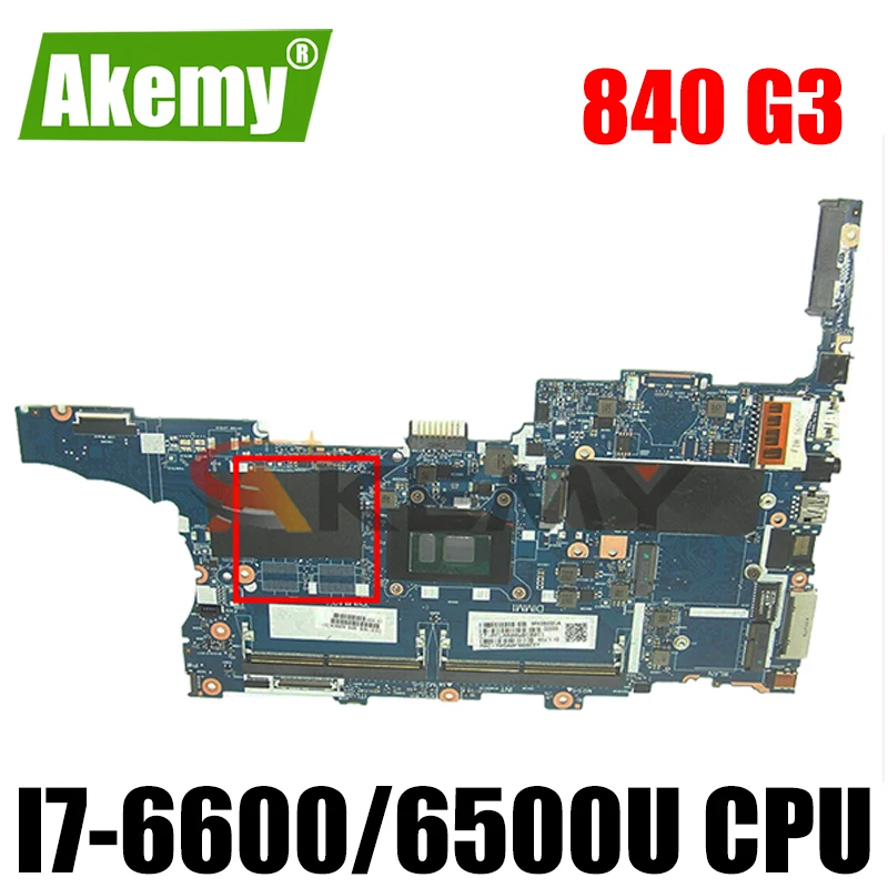 

For HP EliteBook 840 G3 Laptop Motherboard 826808-001 826808-601 i7-6600/6500U 6050A2822301-MB-A01 DDR4 MB 100% Tested Fast Ship