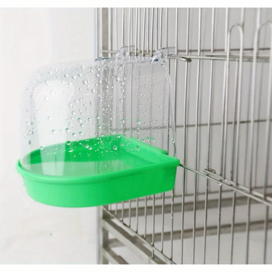 1 шт. ванночка для птиц можно повесить на улице чтобы не разбрызгивать воду ванны