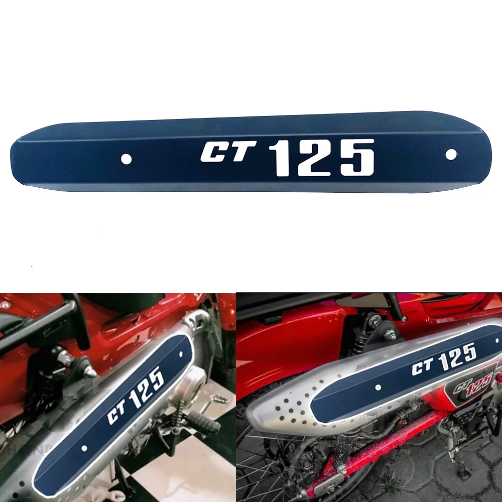 

For Honda Hunter Cub CT125 CT 125 ct 125 Exhaust heat shield Exhaust trim cover Exhaust shield 2020-2022 2021