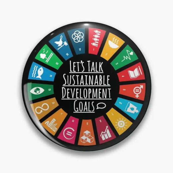 

Un Sdgs Global Goal 2030 United Natio, мягкая булавка, мультяшная булавка для шляпы, лацкана, значок для влюбленного воротника, украшение для одежды, ювелирные изделия для женщин