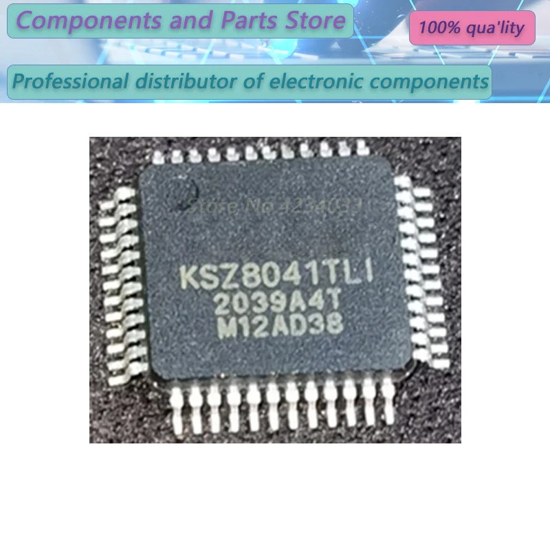 

10 шт. KSZ8041TL1 KSZ8041T KSZ804 QFP-48 new100% Бесплатная доставка KSZ8 041TL1