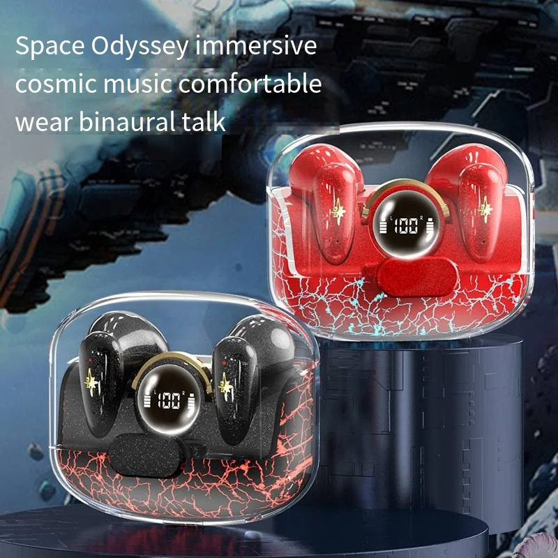 

X35 TWS Wireless Bluetooth Earbuds In-ear High Sound Quality Space Capsule Noise Reduction Bluetooth 5.0 Esports Ear Buds LED