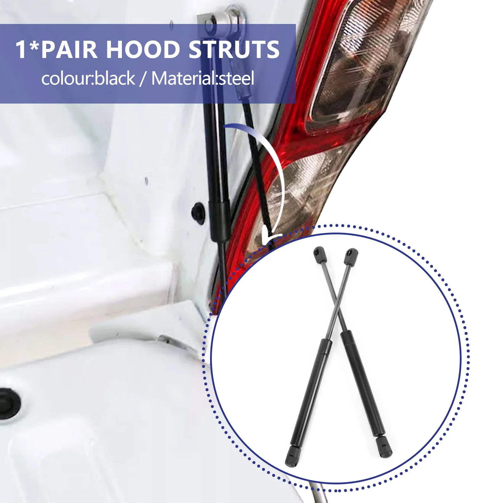 Удлиненные газовые стойки 325 мм для Toyota Hilux Iii Vii замена пикапа 1921Vr Arb навес задний