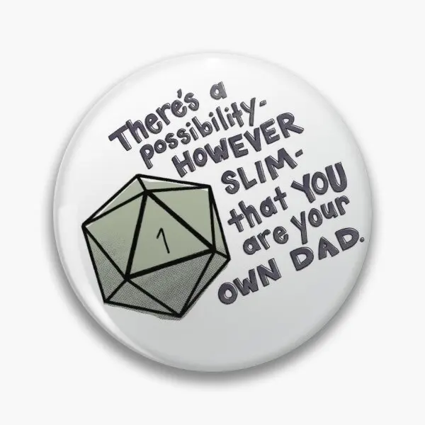 

Gorgug Critical Dad Customizable Soft Button Pin Collar Clothes Cute Hat Badge Decor Jewelry Lapel Pin Gift Women Creative