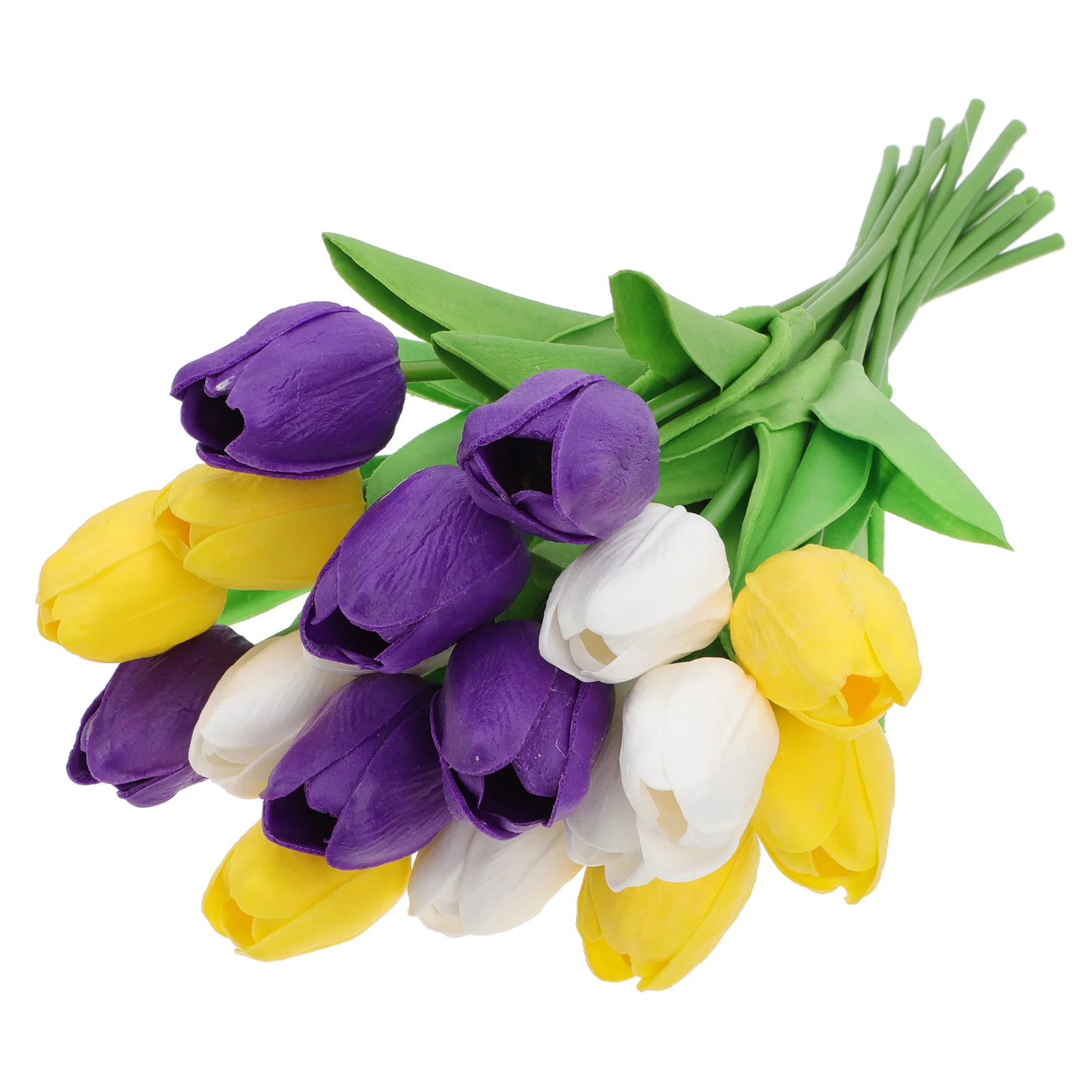 

Tulip Fake Flower Bouquet Wedding Home Bouquets Flowers Natural Decor Lifelike Simulation Artificial Adornment Adorn Diy