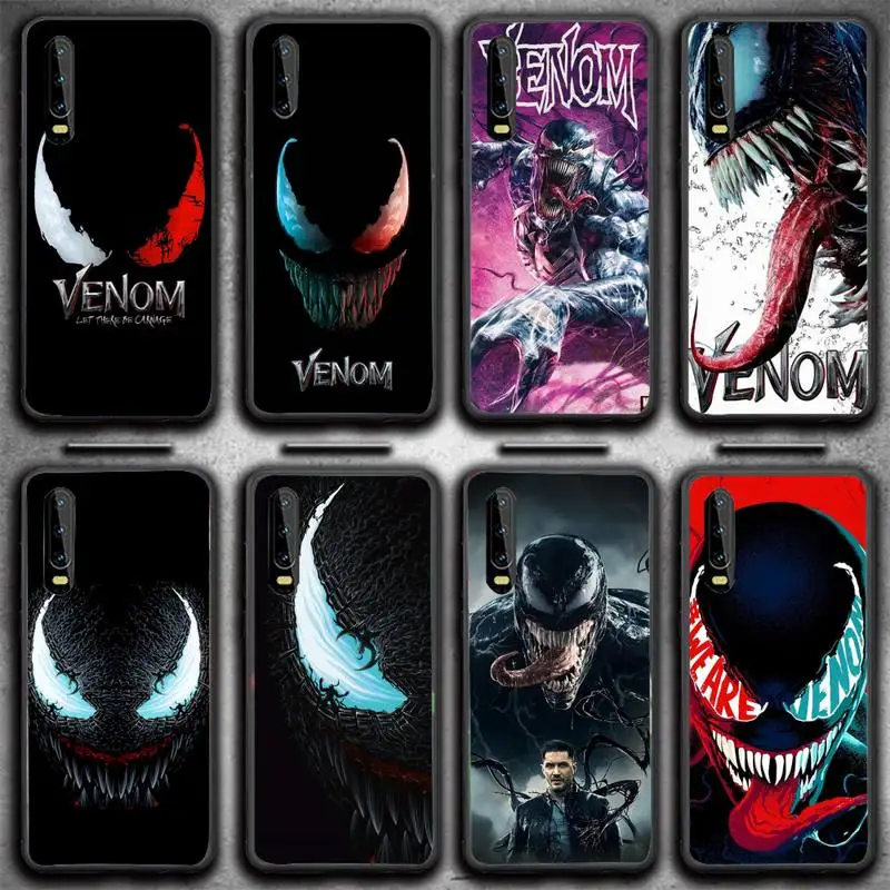 

Venom Phone Case For Huawei G7 G8 P7 P8 P9 P10 P20 P30 Lite Mini Pro P Smart Plus Cove Fundas