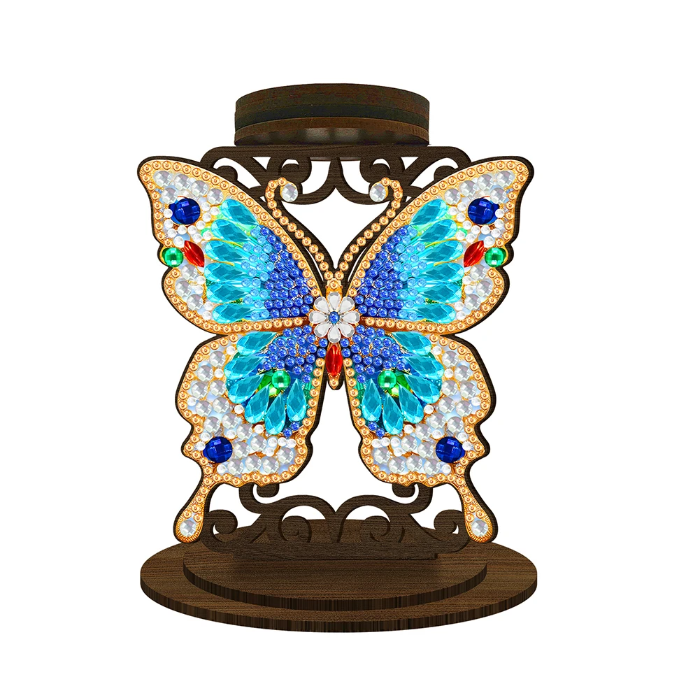 Животное горный хрусталь рисунок подсвечник декор 5D DIY Алмазное искусство мини