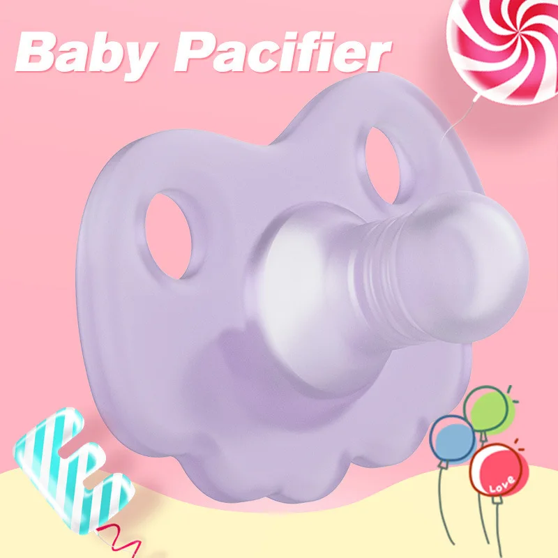 

Newborn BPA Free Pacifier Soother Nipple Silicone Baby Soft Smile Pacifier Holder Container Small Item Holder Baby Stuff