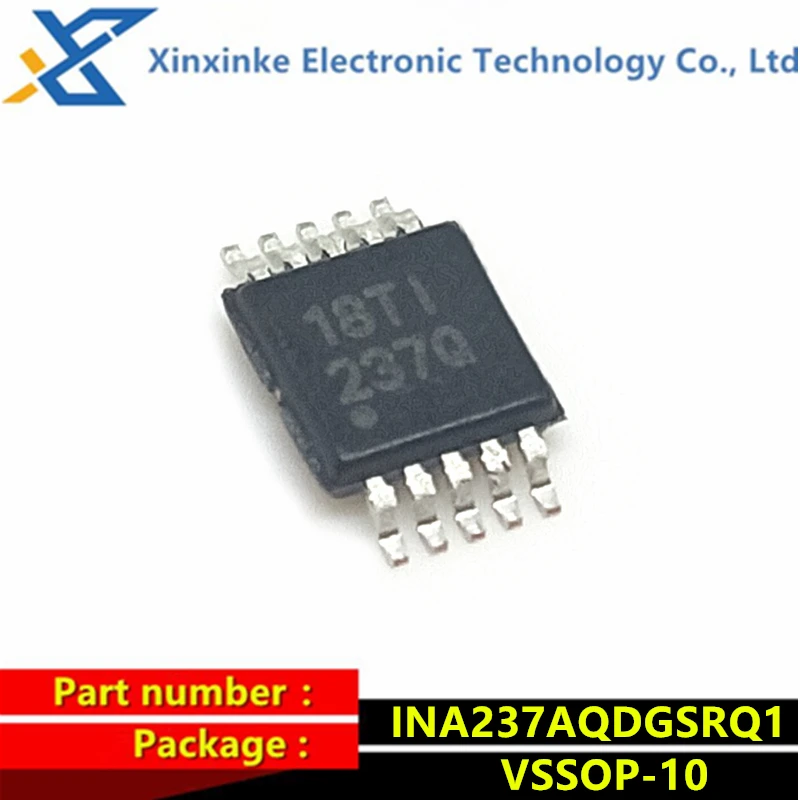 

INA237AQDGSRQ1 VSSOP-10 чип монитора напряжения тока INA237