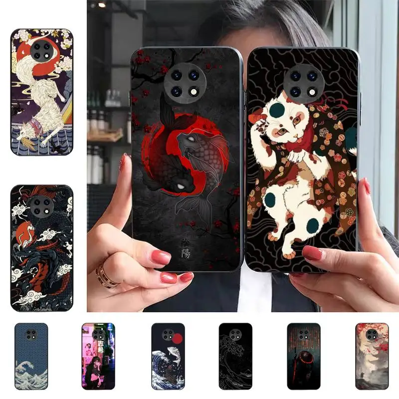 

Japanese Style Art Phone Case for Redmi 5 6 7 8 9 A 5plus K20 4X S2 GO 6 K30 pro funda