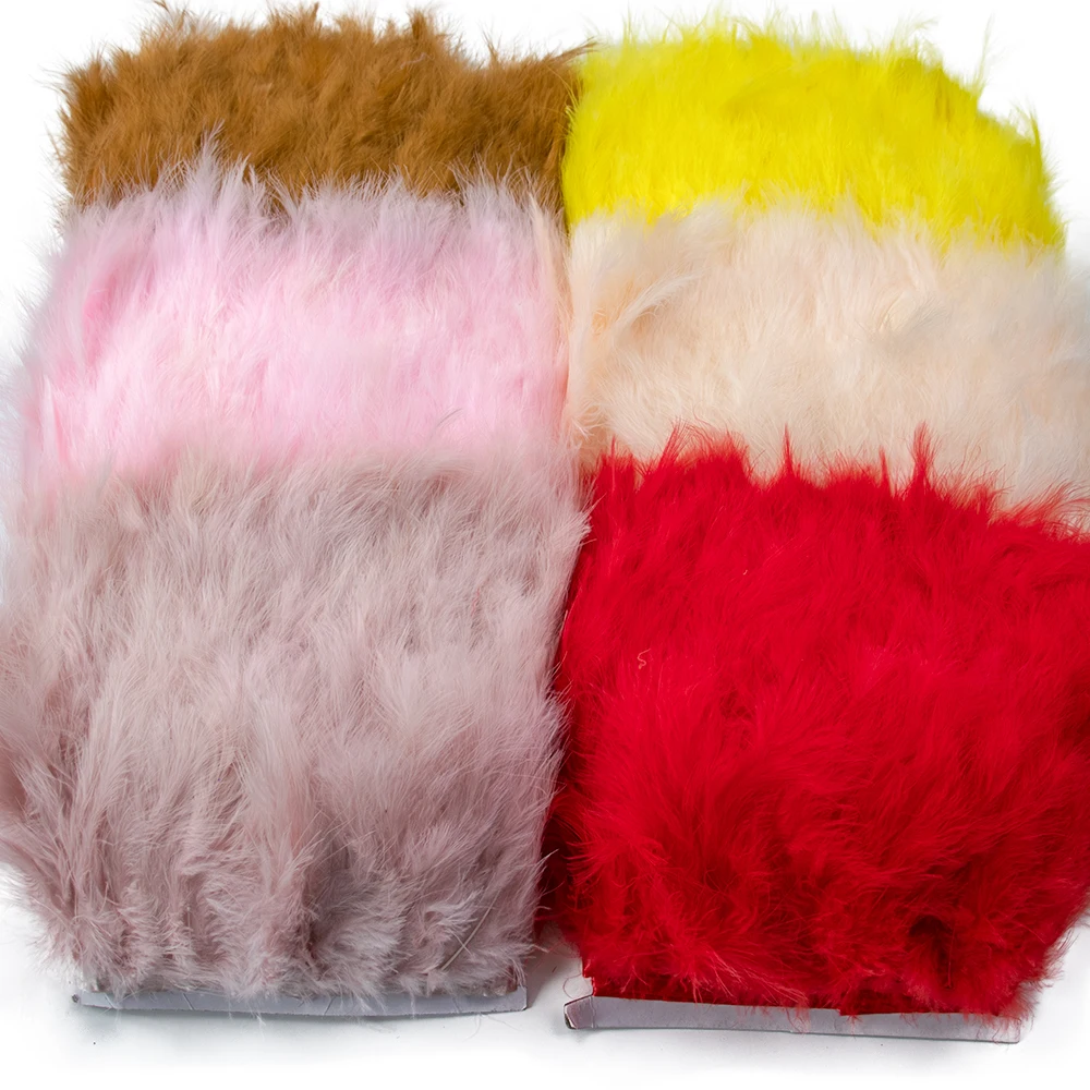 Разноцветные перья индейки марабу декоративная пушистая натуральная перьевая