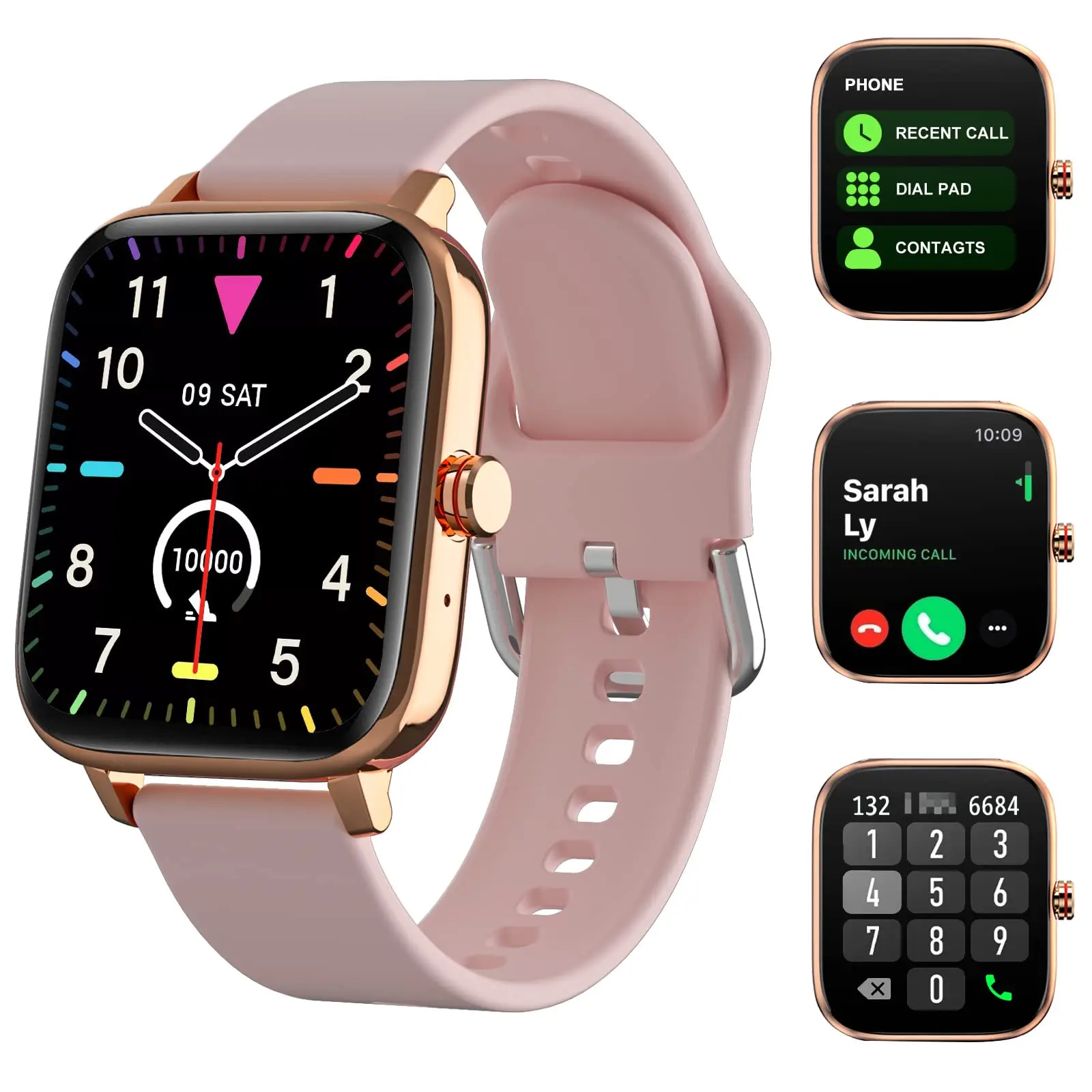

KESHUYOU Bluetooth Answer Call Smart Watch Men IP67 Waterproof Women DIY Dial Sports Smartwatch GTS3 GTS 3 for Android iOS Phone