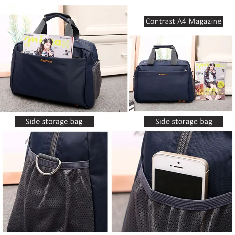 Travel Bag Business Handbag Men Waterproof Cabin Luggage Tote Suitcase Women Large Casual Sport Weekend Shoulder Bag Duffle