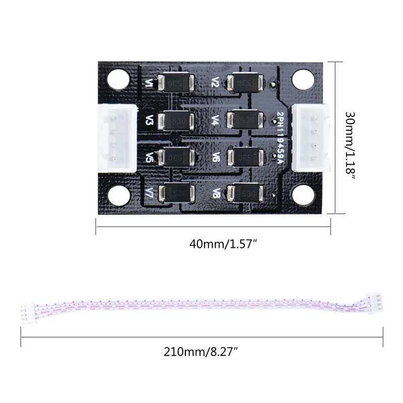 

Модуль расширения V1.0 TL-Smooth 3D Pinter для шагового двигателя A4988 DRV8825, Устранитель драйвера двигателя, фильтры 8 чипов