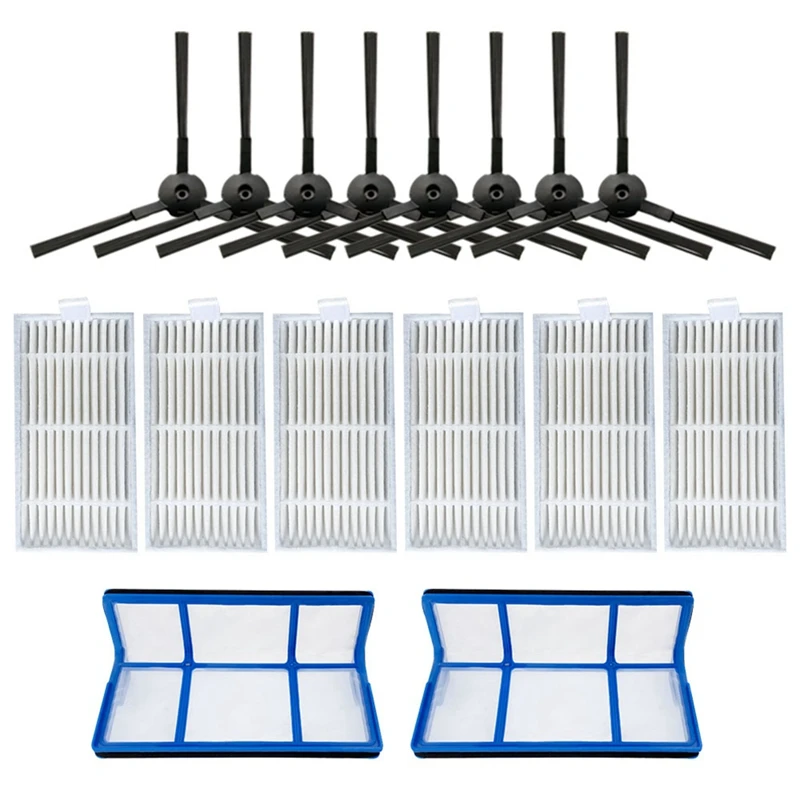 

Side Brush Filter Replacement Parts For Ilife V5 V5S V3 V3S V5pro V50 V55 X5 V5S Pro Robotic Vacuum Cleaner